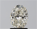 Diamante Natural 1.20 quilates, Ovalado , Color I, claridad VVS2 y certificado GIA