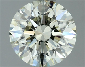 Picture of Natural Diamond 1.50 Carats, Round with Excellent Cut, M Color, VVS2 Clarity and Certified by IGI