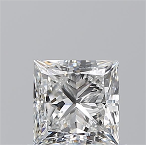 Foto Diamante Natural 0.90 quilates, Princesa , Color F, claridad VS1 y certificado GIA de