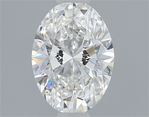 Picture of Natural Diamond 0.50 Carats, Oval with  Cut, F Color, VS2 Clarity and Certified by GIA