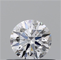 Natural Diamond 0.42 Carats, Round with Excellent Cut, D Color, VS1 Clarity and Certified by GIA