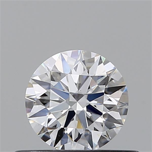 Picture of Natural Diamond 0.42 Carats, Round with Excellent Cut, D Color, VS1 Clarity and Certified by GIA