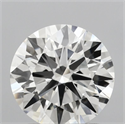 Lab Grown Diamond 1.26 Carats, Round with Ideal Cut, G Color, VVS2 Clarity and Certified by IGI