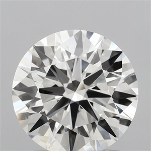Picture of Lab Grown Diamond 1.26 Carats, Round with Ideal Cut, G Color, VVS2 Clarity and Certified by IGI