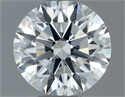 Natural Diamond 0.60 Carats, Round with Excellent Cut, G Color, SI1 Clarity and Certified by IGI