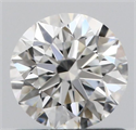 Natural Diamond 0.76 Carats, Round with Excellent Cut, G Color, VS1 Clarity and Certified by GIA