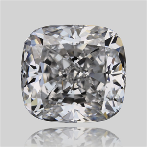 Picture of Natural Diamond 0.55 Carats, Cushion with  Cut, D Color, VS2 Clarity and Certified by GIA