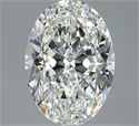 Diamante Natural 3.01 quilates, Ovalado , Color I, claridad SI1 y certificado GIA