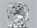 Diamante Natural 1.01 quilates, Del cojín , Color I, claridad SI2 y certificado GIA