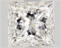 Diamante Natural 0.51 quilates, Princesa , Color H, claridad VVS1 y certificado GIA