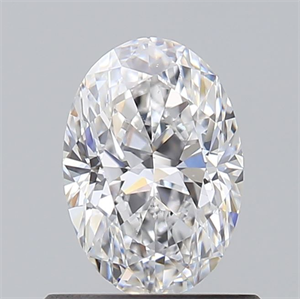 Picture of Natural Diamond 0.70 Carats, Oval with  Cut, D Color, VS2 Clarity and Certified by GIA