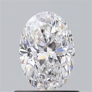 Picture of Natural Diamond 0.70 Carats, Oval with  Cut, D Color, VS2 Clarity and Certified by GIA
