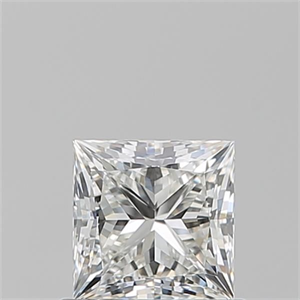 Picture of Natural Diamond 0.80 Carats, Princess with  Cut, I Color, VVS2 Clarity and Certified by GIA
