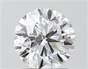 Lab Grown Diamond 1.51 Carats, Round with Ideal Cut, D Color, VS1 Clarity and Certified by IGI