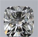 Natural Diamond 2.01 Carats, Cushion with  Cut, J Color, SI1 Clarity and Certified by GIA