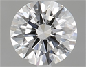 Diamante Natural 0.60 quilates, Redondo , Color F, claridad IF y certificado GIA