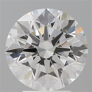 Picture of Lab Grown Diamond 4.09 Carats, Round with Ideal Cut, E Color, VVS2 Clarity and Certified by IGI