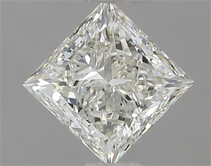 Picture of Natural Diamond 0.81 Carats, Princess with  Cut, I Color, VS1 Clarity and Certified by IGI