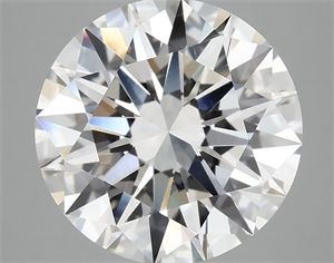 Picture of Lab Grown Diamond 5.07 Carats, Round with Ideal Cut, F Color, VVS2 Clarity and Certified by IGI