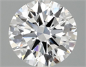 Del inventario de diamantes de laboratorio, 2.03 quilates, Redondo , Color D, claridad VVS2 y certificado IGI