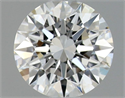 Natural Diamond 0.76 Carats, Round with Excellent Cut, E Color, IF Clarity and Certified by GIA