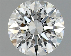 Picture of Natural Diamond 0.76 Carats, Round with Excellent Cut, E Color, IF Clarity and Certified by GIA