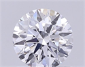 Del inventario de diamantes de laboratorio, 0.72 quilates, Redondo , Color D, claridad VVS2 y certificado IGI