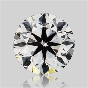 Picture of Natural Diamond 0.70 Carats, Round with Very Good Cut, F Color, VS2 Clarity and Certified by GIA
