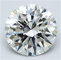 Diamante Natural 4.51 quilates, Redondo , Color H, claridad SI1 y certificado GIA