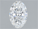 Natural Diamond 1.01 Carats, Oval with  Cut, E Color, VS2 Clarity and Certified by GIA
