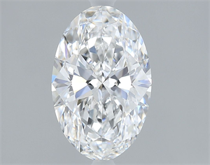 Picture of Natural Diamond 1.01 Carats, Oval with  Cut, E Color, VS2 Clarity and Certified by GIA