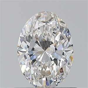 Picture of Natural Diamond 0.70 Carats, Oval with  Cut, F Color, VVS1 Clarity and Certified by GIA