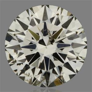 Picture of Natural Diamond 0.42 Carats, Round with Excellent Cut, L Color, SI2 Clarity and Certified by IGI
