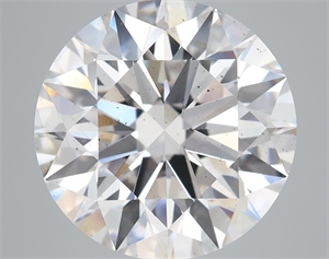 Picture of Lab Grown Diamond 8.51 Carats, Round with Ideal Cut, F Color, SI1 Clarity and Certified by IGI