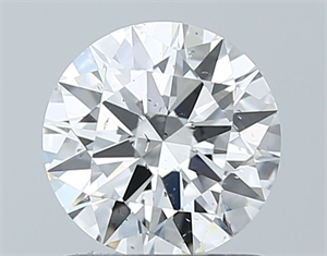 Foto Diamante Natural 1.00 quilates, Redondo , Color F, claridad SI2 y certificado GIA de