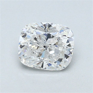 Foto Diamante Natural 0.76 quilates, Del cojín , Color E, claridad I1 y certificado GIA de
