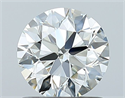 Diamante Natural 1.00 quilates, Redondo , Color J, claridad VS1 y certificado GIA