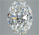 Diamante Natural 4.14 quilates, Ovalado , Color E, claridad VS2 y certificado GIA