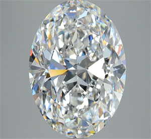 Foto Diamante Natural 4.14 quilates, Ovalado , Color E, claridad VS2 y certificado GIA de