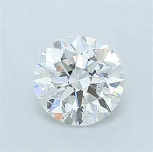 Picture of Lab Grown Diamond 1.00 Carats, Round with Excellent Cut, E Color, VVS2 Clarity and Certified by IGI