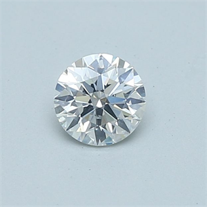 Picture of Natural Diamond 0.44 Carats, Round with Very Good Cut, E Color, SI2 Clarity and Certified by GIA
