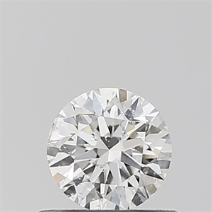 Picture of Natural Diamond 0.41 Carats, Round with Excellent Cut, G Color, SI2 Clarity and Certified by IGI