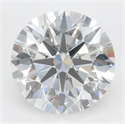 Del inventario de diamantes de laboratorio, 4.00 quilates, Redondo , Color D, claridad VVS1 y certificado GIA