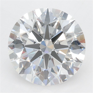 Picture of Lab Grown Diamond 4.00 Carats, Round with Excellent Cut, D Color, VVS1 Clarity and Certified by GIA