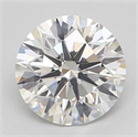Natural Diamond 0.56 Carats, Round with Excellent Cut, F Color, SI1 Clarity and Certified by GIA