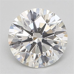 Picture of Natural Diamond 0.56 Carats, Round with Excellent Cut, F Color, SI1 Clarity and Certified by GIA