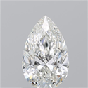 Natural Diamond 1.05 Carats, Pear with  Cut, I Color, VVS2 Clarity and Certified by GIA