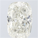 Diamante Natural 5.02 quilates, Del cojín , Color I, claridad SI2 y certificado HRD