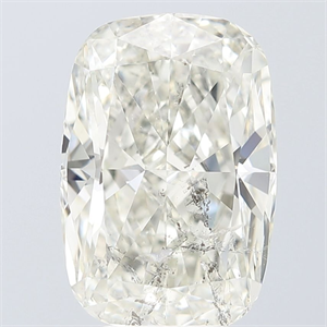 Foto Diamante Natural 5.02 quilates, Del cojín , Color I, claridad SI2 y certificado HRD de