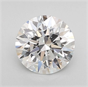 Lab Grown Diamond 1.00 Carats, Round with Excellent Cut, D Color, VVS2 Clarity and Certified by IGI